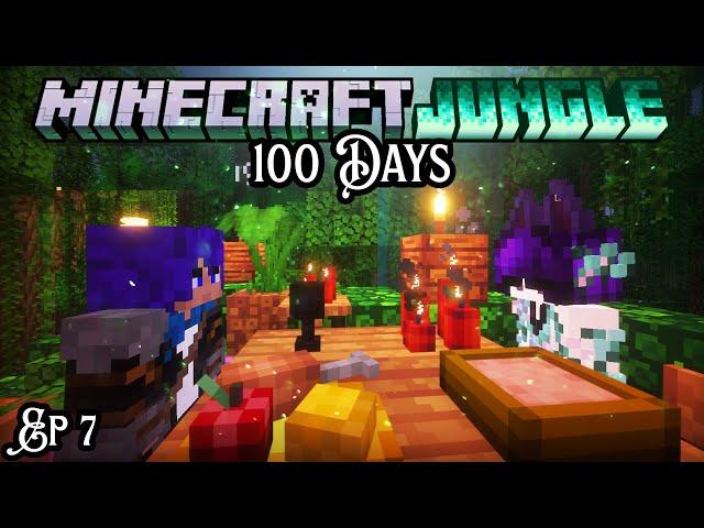 Double Date! Minecraft Twilight Jungle 100 Days Let's Play 7