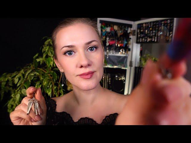 Gentle Whispers and Lovely Jewelry  Sleepy ASMR