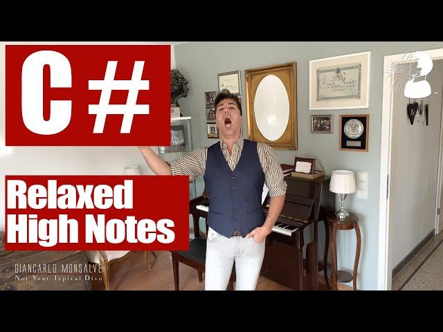 C# How to produce relaxed and Powerfull High Notes