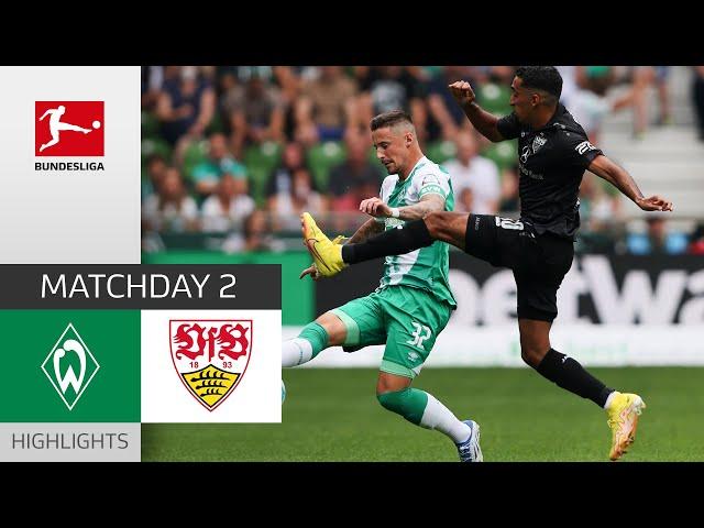 Werder Bremen - VfB Stuttgart 2-2 | Highlights | Matchday 2 – Bundesliga 2022/23