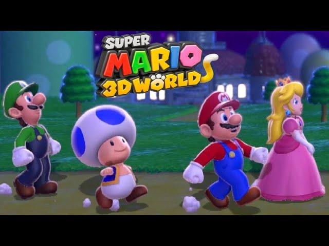 Super Mario 3D World - Full Game Walkthrough