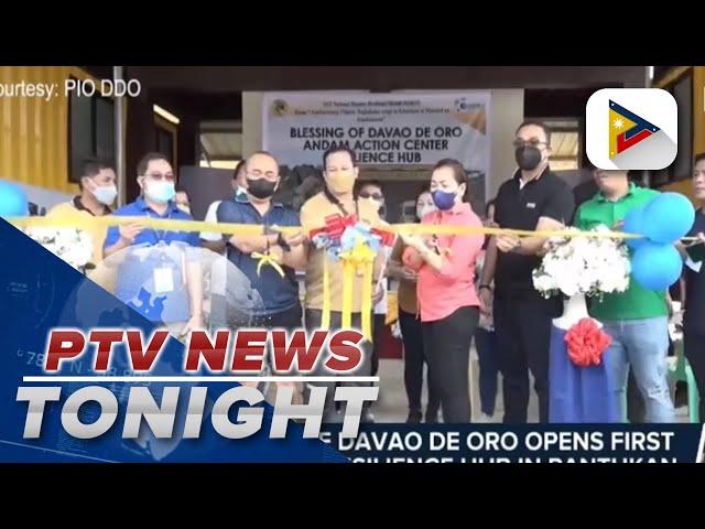 Davao de Oro provincial government opens first action center resilience hub in Pantukan