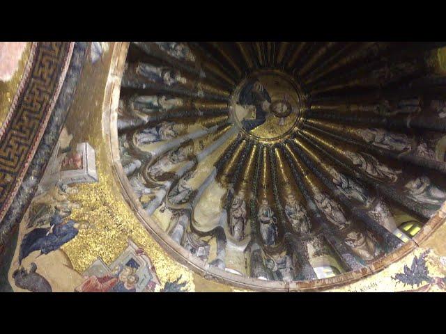 Chora Museum in Istanbul, Turkey quick walk through