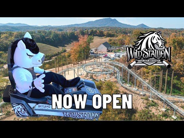 Wild Stallion Mountain Coaster at SkyLand Ranch (Sevierville, TN)