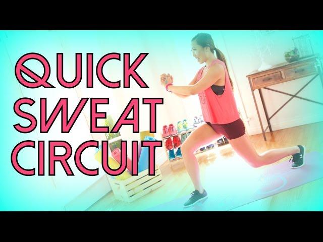 Quick Sweat Fat Burning Circuit!