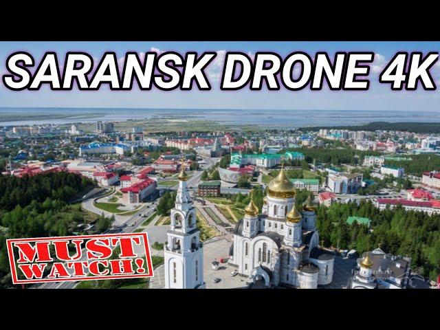 Saransk drone video II saransk city footage II mordovia state drone footage II russia drone video