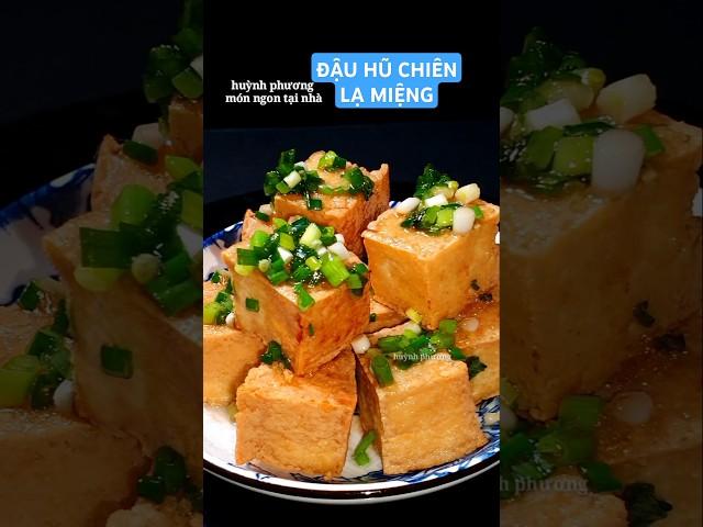 Đừng làm ĐẬU HŨ CHIÊN NƯỚC MẮM TỎI ỚT nữa làm theo cách này có ngay món chay ngon
