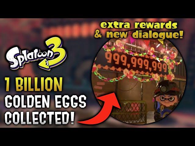 1 Billion Golden Eggs COLLECTED! New Details - Splatoon 3