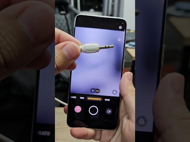 E Essa Câmera Microscópica do Realme GT2 Pro!!! #shorts