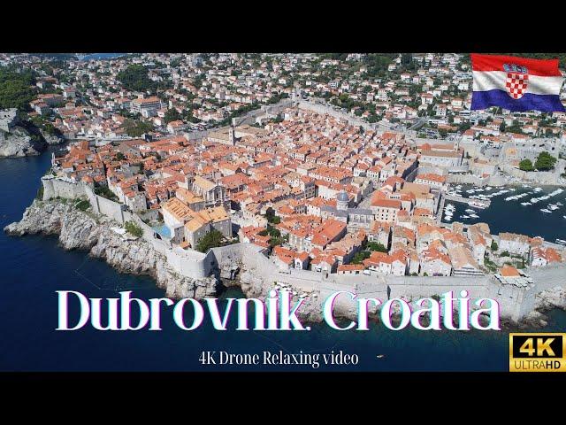 Discover Dubrovnik: 4K UHD Drone Tour of Old Town's Hidden Gems 