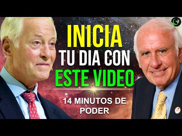 14 MINUTOS DE MOTIVACIÓN Y DESARROLLO PERSONAL PARA TENER UN DIA PODEROSO, JIM ROHN Y BRIAN TRACY