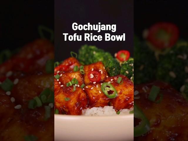 15 Minute GOCHUJANG Tofu Rice Bowl That Will Change Your LIFE!
