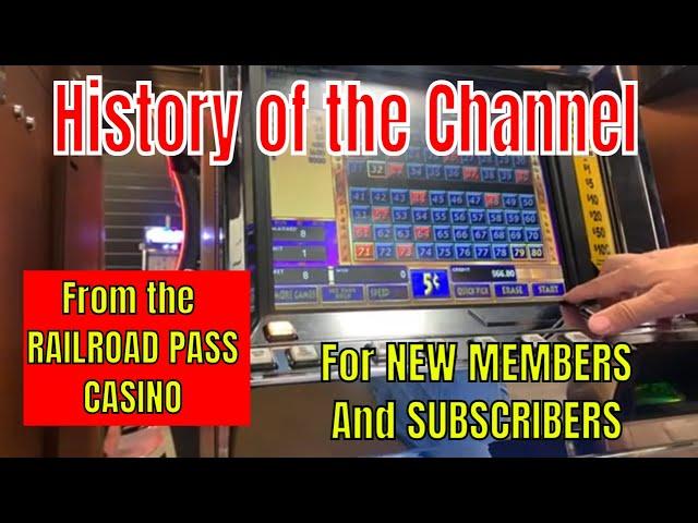 HISTORY of the CHANNEL- CLEOPATRA & 4 CARD KENO Las Vegas Casino Railroad Pass VARIOUS STRATEGIES