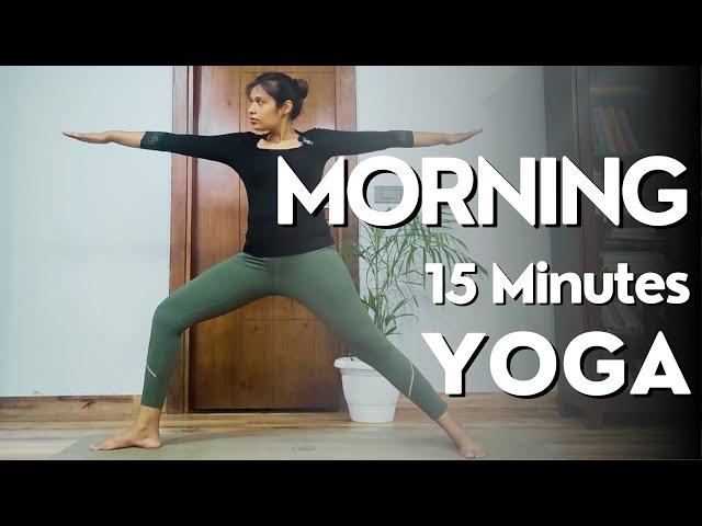 Morning Yoga | Full Body Stretch | 15 Minutes | English