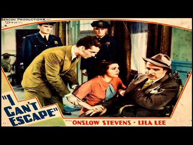 I can't escape (1934) Film noir full movie