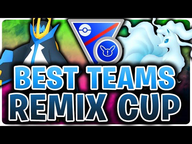 TOP 20 BANNED! *BEST* 10 REMIX CUP TEAM GREAT LEAGUE EDITION IN POKEMON GO | GO BATTLE LEAGUE