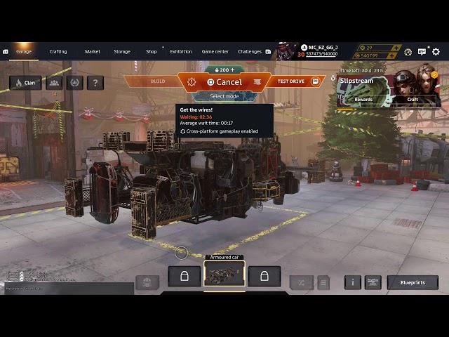 Crossout | Late nightly pvp 