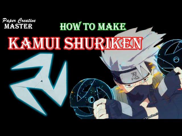 How to make Kakashi (Kamui Shuriken) from paper. Naruto. (Paper Creative Master)