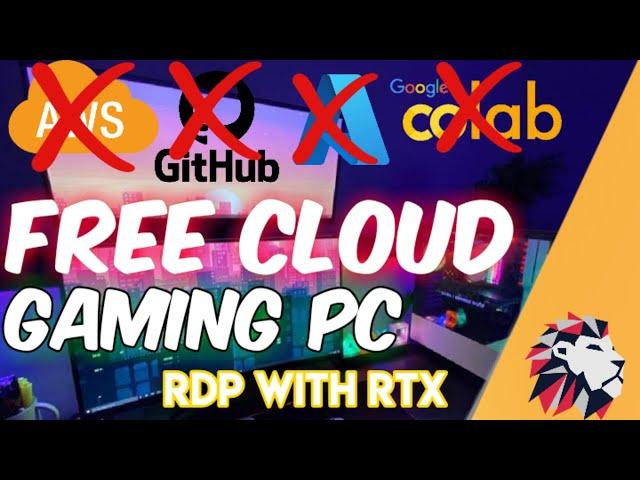 Get a Free Cloud Gaming PC || Free Trail no Card needed || Free GPU Gaming RDP with Nvidia RTX