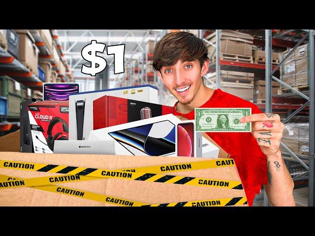 I Went To A $1 Amazon Return Store! (CRAZY STEALS)