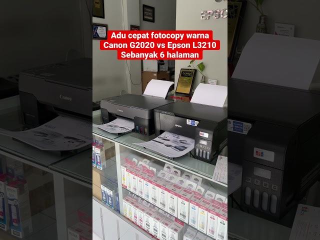 Canon G2020 vs Epson L3210 #epsonL3210 #canonG2020