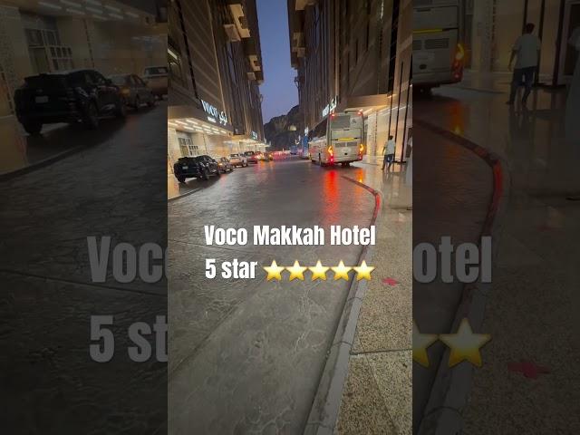 Voco Makkah Hotel, Affordable 5 star hotel in Makkah. #hotel #makkah #travel #information