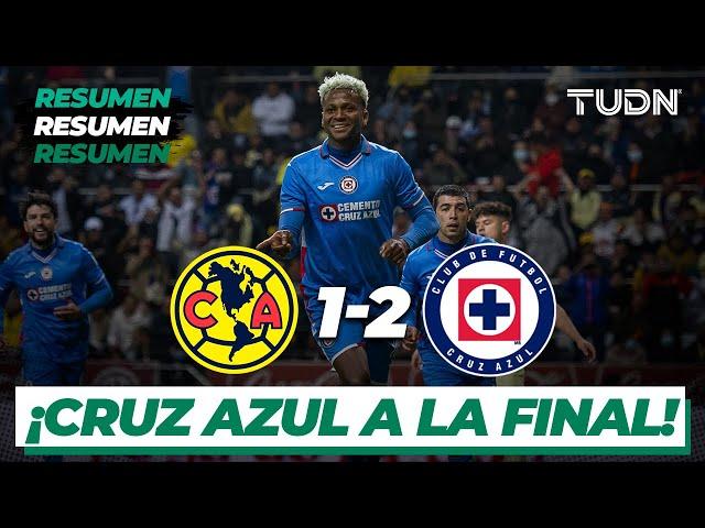 Resumen y goles | América 1-2 Cruz Azul | Copa por México 2022 | TUDN