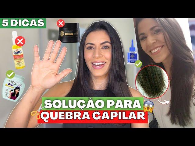 5 DICAS PARA TRATAR A QUEBRA CAPILAR CUIDANDO DO CABELO EM CASA: Atualizado 2022 | Larisse Gama