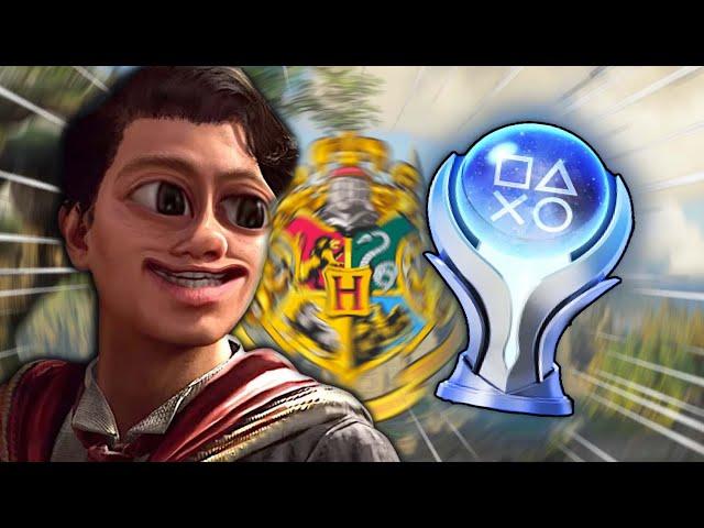 Hogwarts Legacy Platinum Trophy Grind But I'm HIGH