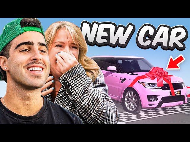 Surprising My Mom With A Pink Range Rover! (Emotional)