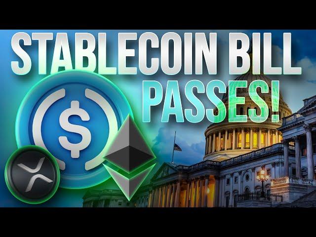 Stablecoin Bill Passes Senate!Stablecoin Stocks Skyrocket!
