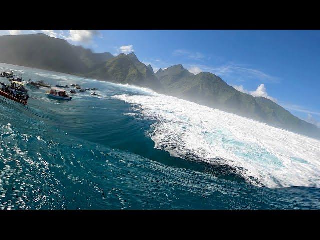 POV RAW CLIPS XXL TEAHUPO’O PADDLE SESSION!