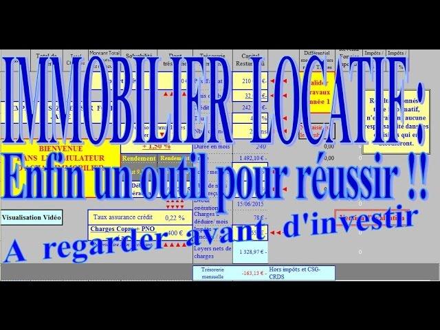 Investissement Locatif sans apport - Simulateur investissement immobilier locatif sans apport