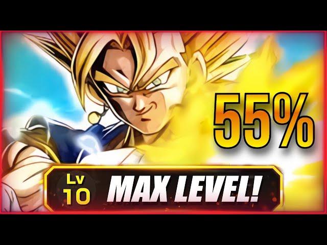 55% VEGITO WITH MAX LINKS IS ALL YOU NEED LOL! (showcase)