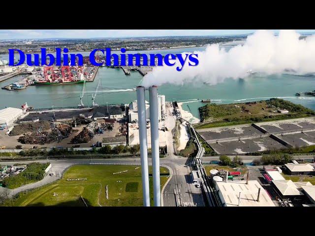 Chimneys in Dublin city