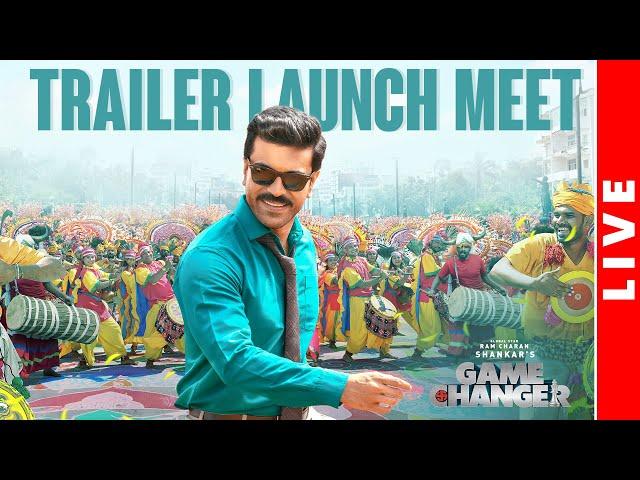 Game Changer Trailer Launch Event Live - Ram Charan | Shankar | Kiara | Thaman S | Dil Raju, Shirish