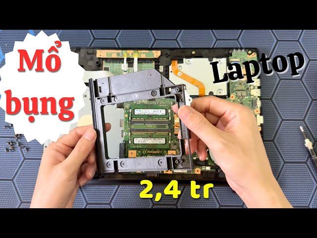 Lần đầu tiên Bung Laptop xem bên trong có Mới như vỏ bên ngoài không ?