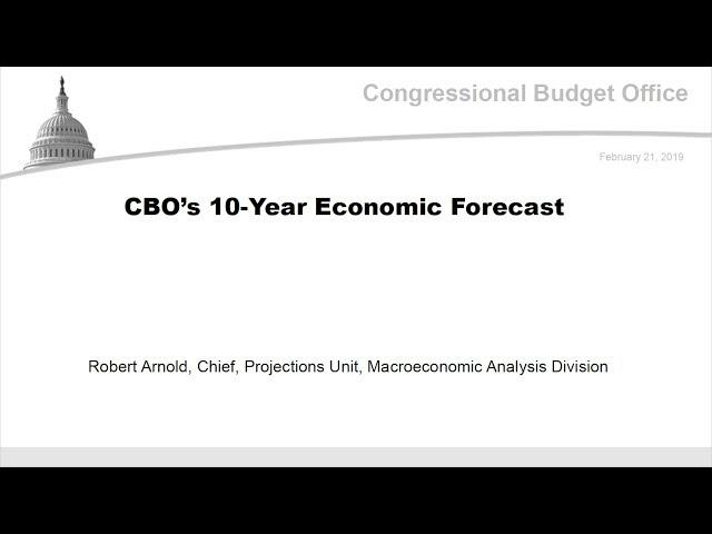 CBO's 10-Year Economic Forecast