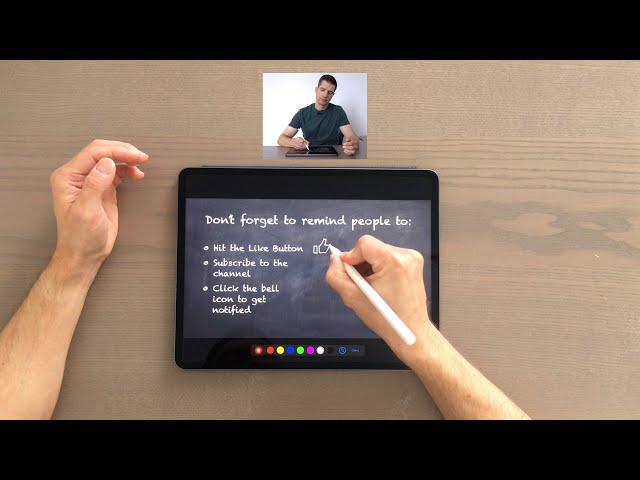 Draw on a video with Apple Pencil and iPad using Keynote and Final Cut Pro