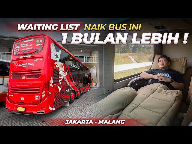 TERMAHAL TAPI PALING LARIS ‼️ Naik First Class Juragan 99 Double Decker Bekasi - Malang