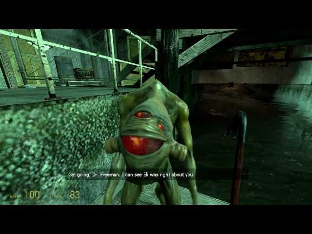 Half-Life 2: An Interview With a Vortigaunt (Easter Egg)