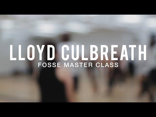 Lloyd Culbreath | "Rock Percussion" from Dancin (1978) | Fosse® Master Class |#bdcnyc