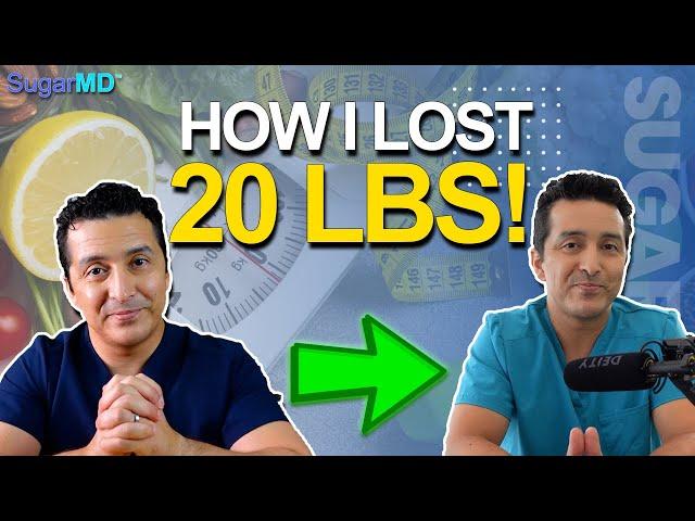 How A Diabetes Doctor LOST 20 Pounds in 6 Weeks: A Little Secret!