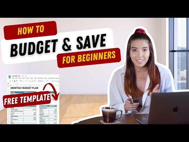 How to Budget your Money and Save for Beginners Using Google Sheet | Free Monthly Budgeting Plan