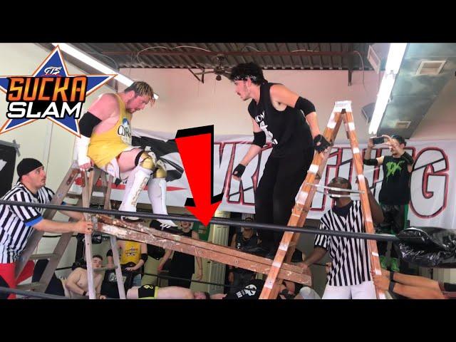 Championship Ladder Bridge TLC Challenge! GTS Wrestling PPV Event