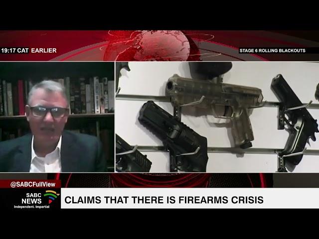 Management of the Police's Central Firearm Registry: Martin Hood