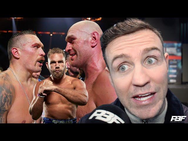 MATTHEW MACKLIN REACTS TO BILLY JOE SAUNDERS SAYING TYSON FURY COULD BEAT OLEKSANDR USYK EASY