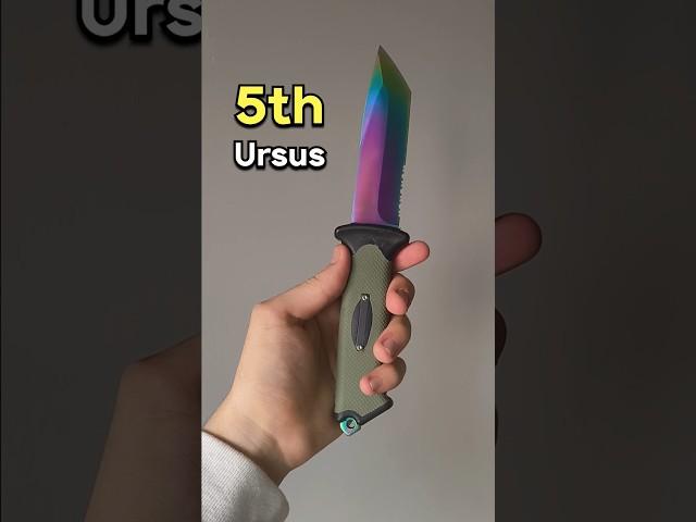 Top 5 CS:GO Knife Skins IRL 