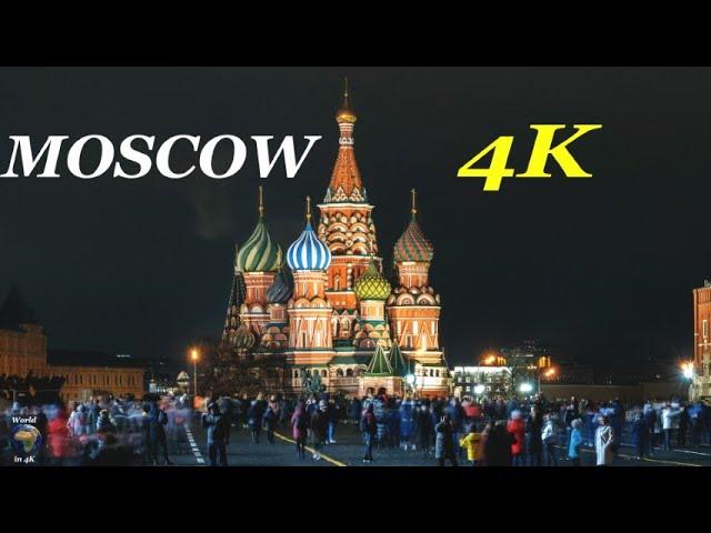 Beauty of Moscow, Russia in 4K| World in 4K