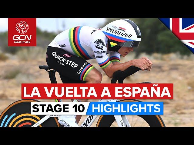 Can The GC Men Beat The Time Trial Specialists?! | Vuelta A España 2023 Highlights - Stage 10